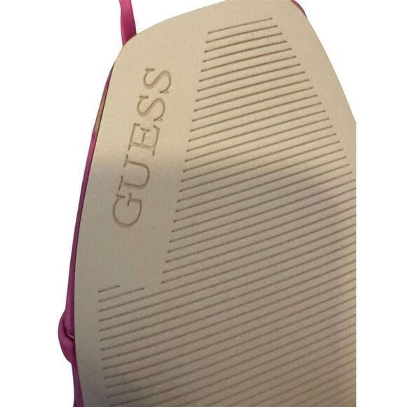 GUESS Women's Zabyie Pink Strappy Heeled Sandals Size 9 Party/Cocktail - Picture 13 of 16